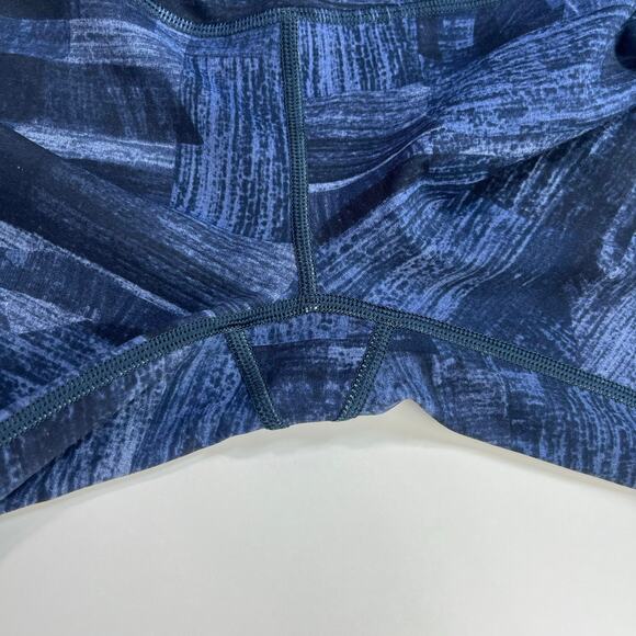 Lululemon Wunder Under Leggings 28in Sz 4  Transition Multi Midnight Navy‎ Blue - Picture 12 of 14
